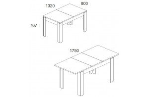 Раздвижной стол Джаз Раздвижной стол Джаз