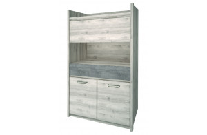 Шкаф Джаз 3D1SN оникс Шкаф Джаз 3D1SN оникс