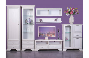 Гостиная Тиффани 5 (крем вудлайн) Гостиная Тиффани 5 (крем вудлайн)