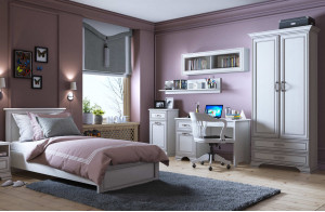 Мебель для детской Тиффани (крем вудлайн)