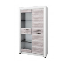 Шкаф-витрина для посуды Оливия 2V2D Шкаф-витрина для посуды Оливия 2V2D