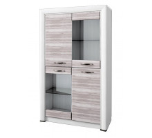 Шкаф-витрина для посуды Оливия 2V2D Шкаф-витрина для посуды Оливия 2V2D