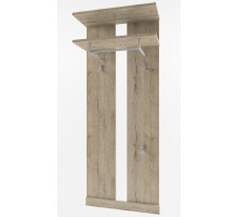 Настенная вешалка для одежды Оскар 60 с полками Настенная вешалка для одежды Оскар 60 с полками