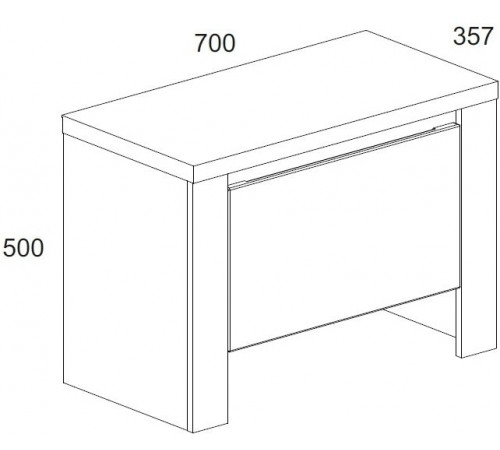 Тумба для обуви Таурус 1D Тумба для обуви Таурус 1D
