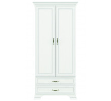 Двухстворчатый шкаф для одежды Тиффани 2DG2S крем вудлайн Двухстворчатый шкаф для одежды Тиффани 2DG2S крем вудлайн