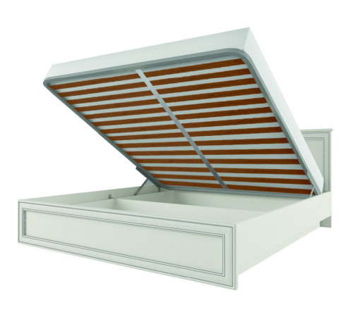 Двуспальная кровать Тиффани 140 крем вудлайн с подъемным механизмом Двуспальная кровать Тиффани 140 крем вудлайн с подъемным механизмом