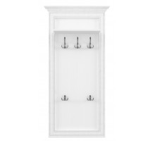 Настенная вешалка для одежды Тиффани L крем вудлайн с полкой Настенная вешалка для одежды Тиффани L крем вудлайн с полкой