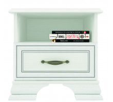 Прикроватная тумба Тиффани 1S крем вудлайн Прикроватная тумба Тиффани 1S крем вудлайн