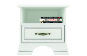 Прикроватная тумба Тиффани 1S крем вудлайн