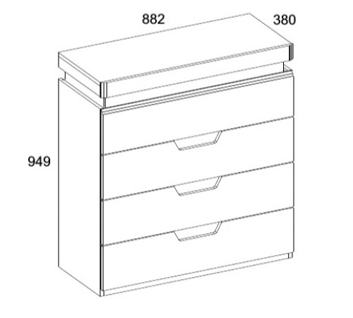 Спальня Torino 1 Спальня Torino 1