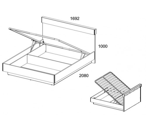 Спальня Torino 1 Спальня Torino 1