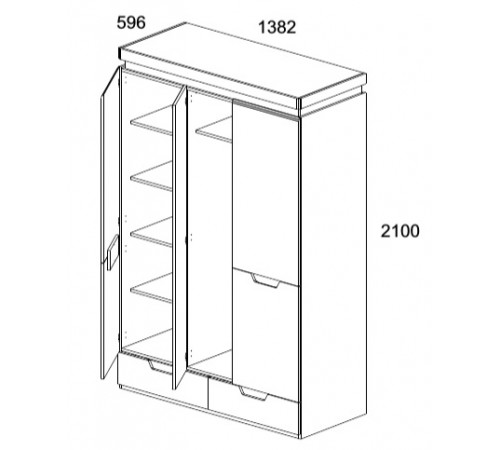Спальня Torino 1 Спальня Torino 1