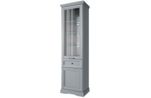 Шкаф с витриной 1V1D1S VALENCIA (Валенсия) Шкаф с витриной 1V1D1S VALENCIA (Валенсия)