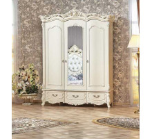 Шкаф 3-х дверный Элиза Люкс (крем) Шкаф 3-х дверный Элиза Люкс (крем)