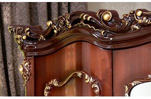 Шкаф 5-х дверный Элиза Люкс (орех) Шкаф 5-х дверный Элиза Люкс (орех)