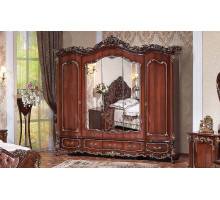 Шкаф 5-х дверный Элиза Люкс (орех) Шкаф 5-х дверный Элиза Люкс (орех)