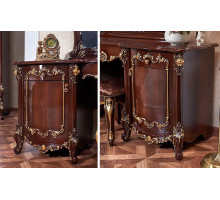 Туалетный столик с зеркалом Элиза Люкс (орех) Туалетный столик с зеркалом Элиза Люкс (орех)