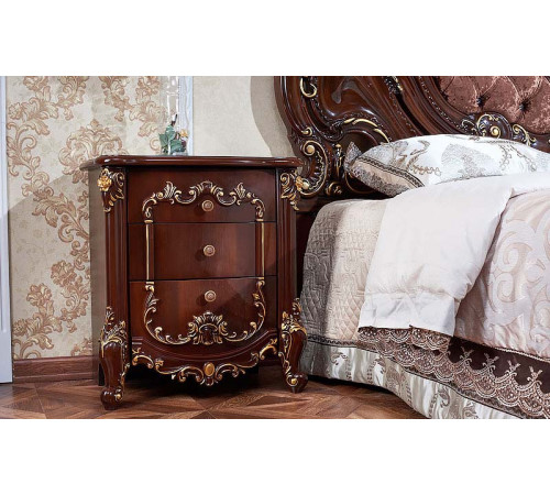 Тумба прикроватная Элиза Люкс (орех) Тумба прикроватная Элиза Люкс (орех)