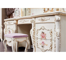 Туалетный столик с зеркалом Венеция Классик (крем) Туалетный столик с зеркалом Венеция Классик (крем)