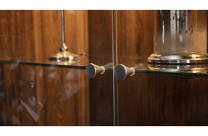 Двустворчатый шкаф витрина для посуды Алегро ALEG-13 Двустворчатый шкаф витрина для посуды Алегро ALEG-13