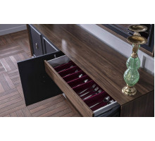 Длинный комод для посуды в гостиную Алегро ALEG-10 Длинный комод для посуды в гостиную Алегро ALEG-10