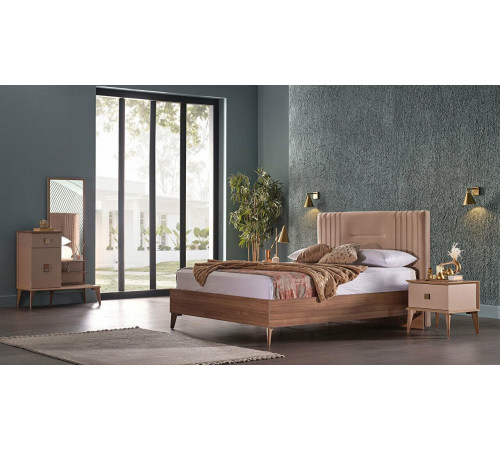 Кровать двуспальная Алвис (ALVIS) ALVIS-25 Кровать двуспальная Алвис (ALVIS) ALVIS-25