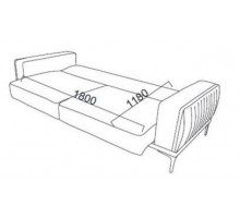 Трехместный диван-кровать Carlino(Карлино) CARL-02 Трехместный диван-кровать Carlino(Карлино) CARL-02