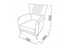 Кресло Carlino(Карлино) CARL-04 Кресло Carlino(Карлино) CARL-04