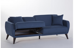 Трехместный Диван-кровать Flexy Флекси (синий) Трехместный Диван-кровать Flexy Флекси (синий)