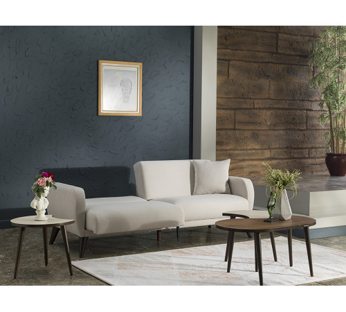 Трехместный Диван-кровать Flexy Флекси (крем) Трехместный Диван-кровать Flexy Флекси (крем)