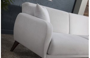 Трехместный Диван-кровать Flexy Флекси (светло-серый) Трехместный Диван-кровать Flexy Флекси (светло-серый)