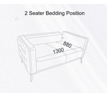 Двухместный диван-кровать Валеско (Valesco) Беллона Двухместный диван-кровать Валеско (Valesco) Беллона