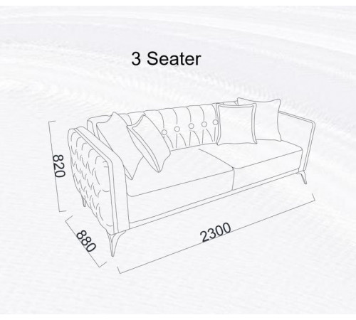 Трехместный диван-кровать Валеско (Valesco) Беллона Трехместный диван-кровать Валеско (Valesco) Беллона