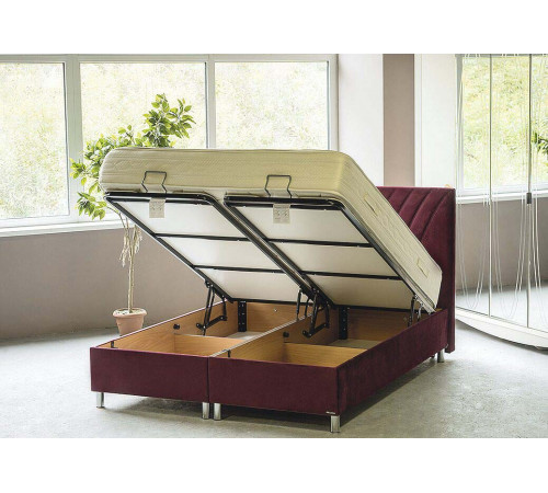 Двуспальная кровать VERSO (Версо) с подъемным механизмом Двуспальная кровать VERSO (Версо) с подъемным механизмом