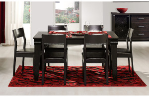 Раскладной обеденный стол для гостиной Мира MIRA-04 венге Раскладной обеденный стол для гостиной Мира MIRA-04 венге