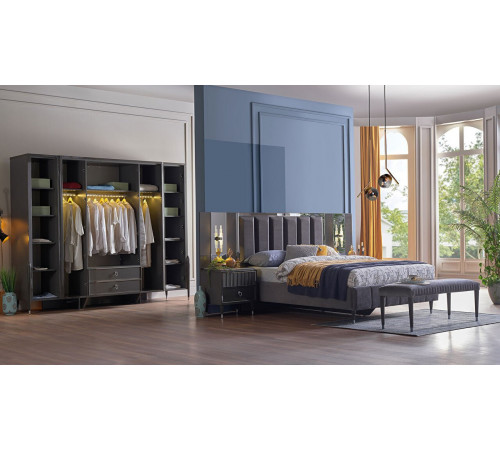 Шестистворчатый шкаф Gravita (Гравита) GRAV-34 Шестистворчатый шкаф Gravita (Гравита) GRAV-34