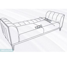 Трехместный диван-кровать Гравита (Gravita) GRAV-02 Беллона Трехместный диван-кровать Гравита (Gravita) GRAV-02 Беллона