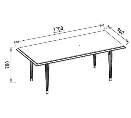 Обеденный стол раздвижной Gravita (Гравита) GRAV-14 слоновая кость Обеденный стол раздвижной Gravita (Гравита) GRAV-14 слоновая кость