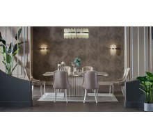 Обеденный стол с тумбой Gravita (Гравита) GRAV-14T слоновая кость Обеденный стол с тумбой Gravita (Гравита) GRAV-14T слоновая кость