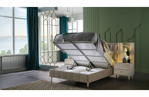 Кровать Gravita (Гравита) GRAV-26 слоновая кость Кровать Gravita (Гравита) GRAV-26 слоновая кость