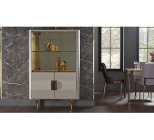 Двустворчатый шкаф витрина для посуды Larissa (Ларисса) lars-13 Двустворчатый шкаф витрина для посуды Larissa (Ларисса) lars-13