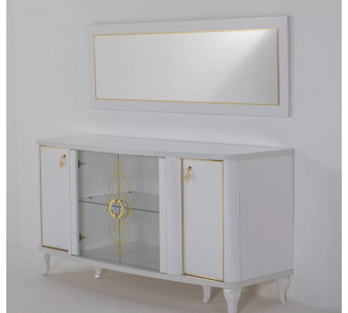 Зеркало для большого комода Легенда (Legenda) LEGN-11 Зеркало для большого комода Легенда (Legenda) LEGN-11