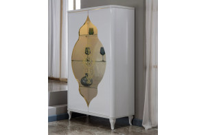 Шкаф витрина 2-х дверная Легенда LEGN-13  Шкаф витрина 2-х дверная Легенда LEGN-13