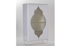 Шкаф витрина 2-х дверная Легенда LEGN-13  Шкаф витрина 2-х дверная Легенда LEGN-13