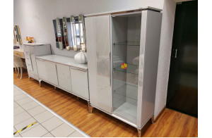 Двухдверная витрина для посуды Лоретто (Loretto) LORET-13 Двухдверная витрина для посуды Лоретто (Loretto) LORET-13