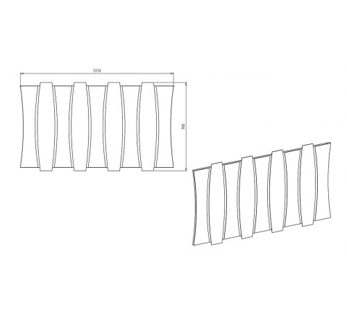 Буфет для посуды Лоретто (Loretto) LORET-10 Буфет для посуды Лоретто (Loretto) LORET-10