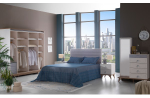 Спальня Мавенна (Mavenna) композиция 2 MAVN-СП Спальня Мавенна (Mavenna) композиция 2 MAVN-СП