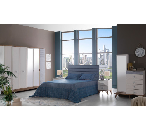 Шкаф платяной Мавенна (Mavenna) 6-х дверный Шкаф платяной Мавенна (Mavenna) 6-х дверный