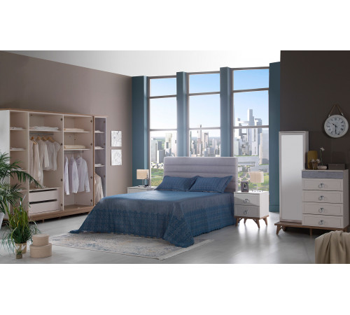 Шкаф платяной Мавенна (Mavenna) 6-х дверный Шкаф платяной Мавенна (Mavenna) 6-х дверный