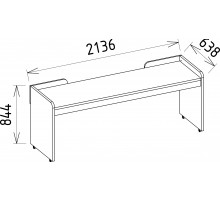 Стол на колесиках Менти (Menty) MENTY-14p Стол на колесиках Менти (Menty) MENTY-14p